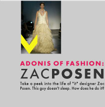 Zac Posen: Adonis of Fashion